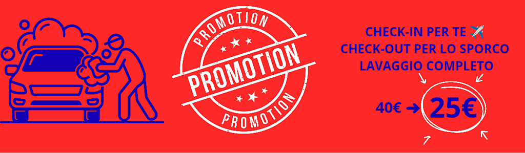 Dedalo parking promo lavaggio