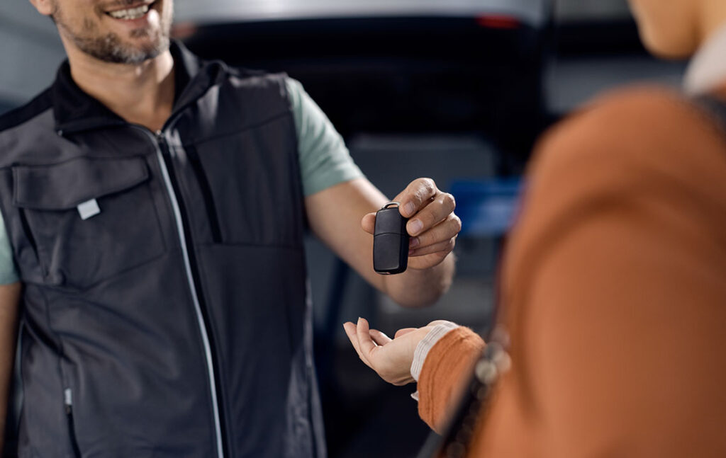 car valet significato dedalo parking